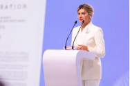 Prima doamnă a Ucrainei, Olena Zelenska, cere mai multe arme în faţa Congresului SUA