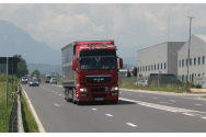 Restricţii de circulaţie pentru camioane, pe drumurile naţionale din 15 judeţe din sudul ţării, din cauza codului portocaliu de caniculă