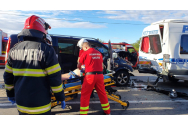 Accident grav la Arad. 14 persoane au fost rănite
