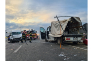 Galerie FOTO - Accident grav la Lețcani