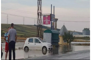  Trafic cu probleme din cauza ploilor, la Bârlad