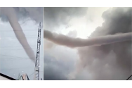 Tornadă uriașă în județul Dolj