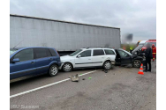 Accident grav pe centura Sucevei, de Sfânta Parascheva