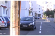 La Brăila a fost asfaltată o stradă cu un stâlp în mijloc