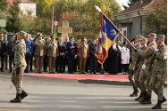 Moment emoţionant pe Dealul Copoului, de Ziua Armatei