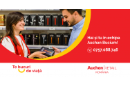 Auchan angajează în orașul tău! Vino în echipa Auchan Bucium și află cum e să-ți placă să mergi la lucru în fiecare zi 