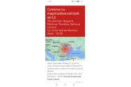 Cutremur la Iași! S-au primit mesaje prin Ro-alert