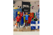 Iaşul a scos un campion balcanic la căţărări. Dragoş Flueraru, 17 ani împliniţi astăzi