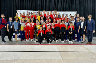   Trei sportive din Iași au câștigat medalia de aur la Jocurile balcanice de gimnastică aerobică de la Istanbul