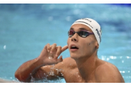 David Popovici a câştigat medalia de aur la 100 m liber, la Campionatul Național în bazin scurt