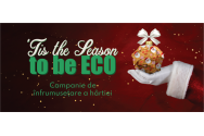 10 tone de hârtie s-au reciclat la Palas în această toamnă. „Spread the cheer!” pentru că reîncepem campania „‘Tis the season to be ECO”