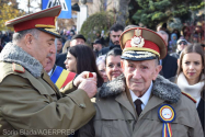 La 100 de ani, un veteran de război a ajuns general de brigadă