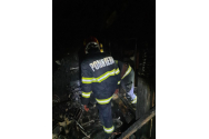 Casa mistuita de flăcări în satul Valea lui Ion din cauza unui scurtcircuit