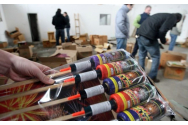 630 DE KILOGRAME DE ARTICOLE PIROTEHNICE CONFISCATE DE POLIȚIȘTII VÂLCENI