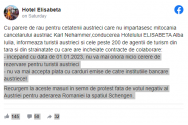 Un hotel din România anulează toate rezervările făcute turiștilor austrieci