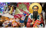 Românii îl sărbătoresc azi pe Sfântul Vasile cel Mare, 'păzitorul de duhuri rele'. Istoric și tradiții