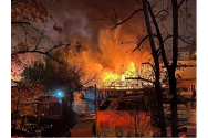 Atacuri de panică din cauza unui incendiu