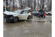 Accident în Copou!