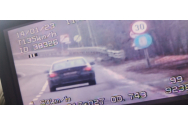 Șofer depistat conducând cu 134 km/h, pe raza localitatii Traian. Permisul a fost reținut  pentru o perioadă de 120 de zile