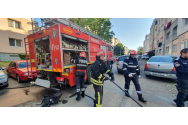 Incendiu într-un bloc din Suceava. O persoană a murit
