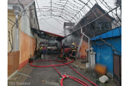 Incendiu la Rădăuți. Un bărbat a murit