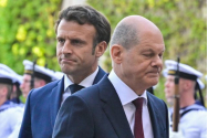 Macron şi Scholz le adresează mesaje de solidaritate şi sprijin ucrainenilor