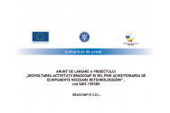 BRADCOMP RI SRL – anunț de lansare a proiectului „Dezvoltarea activitatii BRADCOMP RI SRL prin achizitionarea de utilaje necesare retehnologizării”,