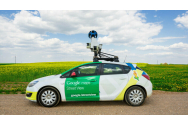Mașină Google Street View, implicată într-un accident în Ovidiu, Constanța