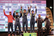 Matei Ghiban și Octavian Bostan câștiga la Cupa Dacia, în raliul lor de debut.