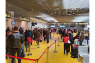 VIDEO Aglomeraţie la Aeroportul Iaşi