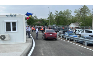 Doar câteva mașini trec, zilnic, prin noul punct de trecere a frontierei Bumbăta – Vaslui