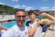Andrei Anghel, locul trei la 50 m spate la Sette Colli Trophy