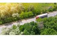 Misterul TIR-ului abandonat pe E85 acum o lună a fost elucidat. Șoferul a fost găsit spânzurat în pădurea din apropiere