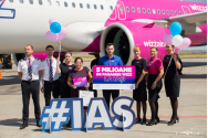 Wizz Air a avut, la Iași, 5 milioane de pasageri!