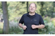 Olaf Scholz poartă un petic pentru ochi în urma unei accidentări
