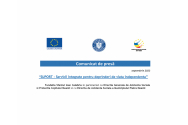 Fundatia Sfantul Ioan Calabria in parteneriat cu Directia Generala de Asistenta Sociala si Protectia Copilului Neamt si cu Directia de Asistenta Sociala a Municipiului Piatra Neamt, au implementat“SUPORT – Servicii integrate pentru deprinderi de viat