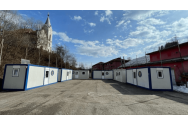 Localnicii din Crevedia,afectati de dezastru, vor fi cazați în containere