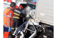 Accident grav la Vaslui. Două persoane au ajuns la spital 