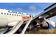 Un Airbus A320 al companiei ruse Uralskie Avialinii a aterizat de urgență pe o pajişte din Siberia, în urma unui incident tehnic, au anunţat autorităţile ruse.