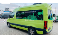 Microbuze electrice pentru elevii din 26 de comune ieșene