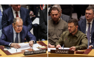 Zelenski și Lavrov, schimb de replici dure la distanță în Consiliul de Securitate ONU