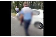 Mașină furată de față cu proprietara, în parcarea de la Mall Băneasa / Autoturismul a fost oprit de polițiști în Ciolpani