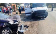 Șase persoane au fost rănite într-un accident în care a fost implicat un microbuz plin cu copii, la Deveselu. A fost declanşat Planul Roşu de Intervenţie