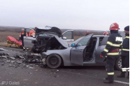 Accident grav la Galati. DE 581 este blocat
