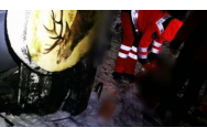 Accident grav: Un bărbat a murit după ce s-a răsturnat cu maşina în afara drumului, la Cârlibaba.