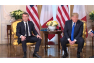 Trump a dezvăluit o discuție privată cu Macron și l-a imitat în fața alegătorilor. A stârnit hohote în mulțime