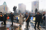 Măsurile sporite de securitate au descurajat ieşenii să se manifeste în Piaţa Unirii