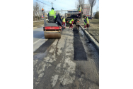 Lucrări de refacere a carosabilului, în municipiul Iaşi
