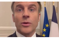 Avertisment dur de la Macron: 'Dacă Rusia câștigă în Ucraina, România și Moldova vor fi amenințate'