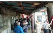 Miros de gaz într-un bloc din Piatra-Neamţ, după ce muncitorii care amenajau un apartament au tăiat din greşeală o ţeavă - 15 persoane au fost evacuate